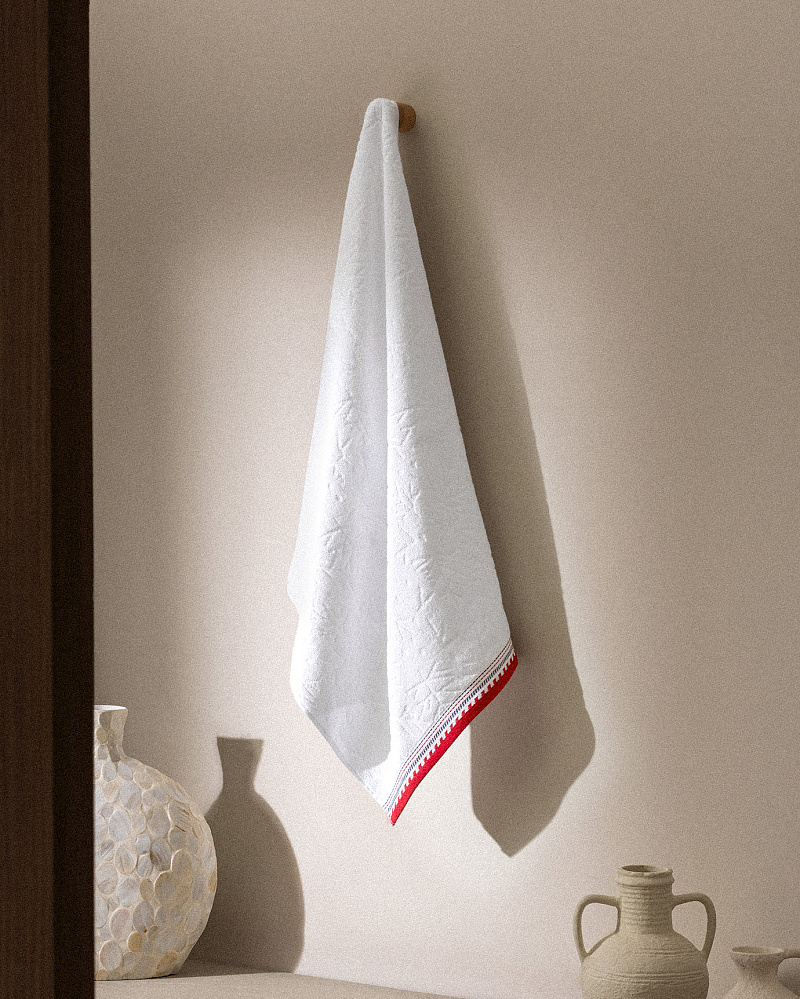 Банное полотенце Perle 70x140 см, хлопок