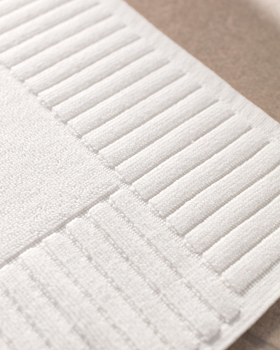 Полотенце для ног Piano 50x70см - белое