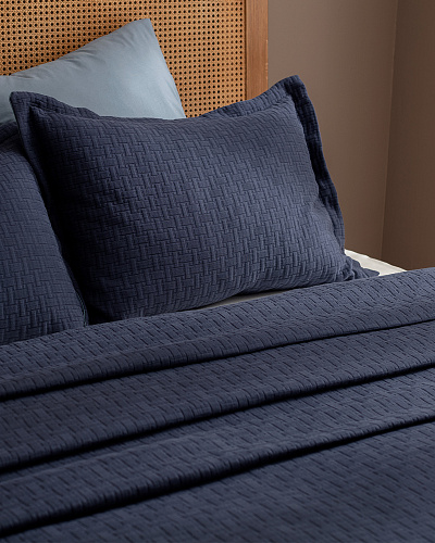 Комплект покрывало + 2 наволочки Berthe  280x280 см, хлопок