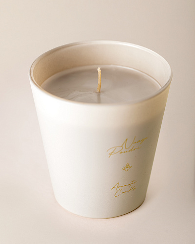 Свеча ароматическая Répertoire 160 г, пудровое облако