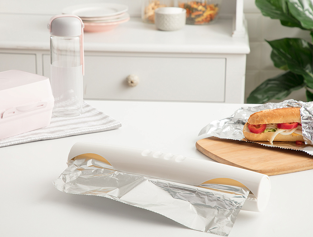 Диспенсер для фольги Diurne 33x6 см. - экрю