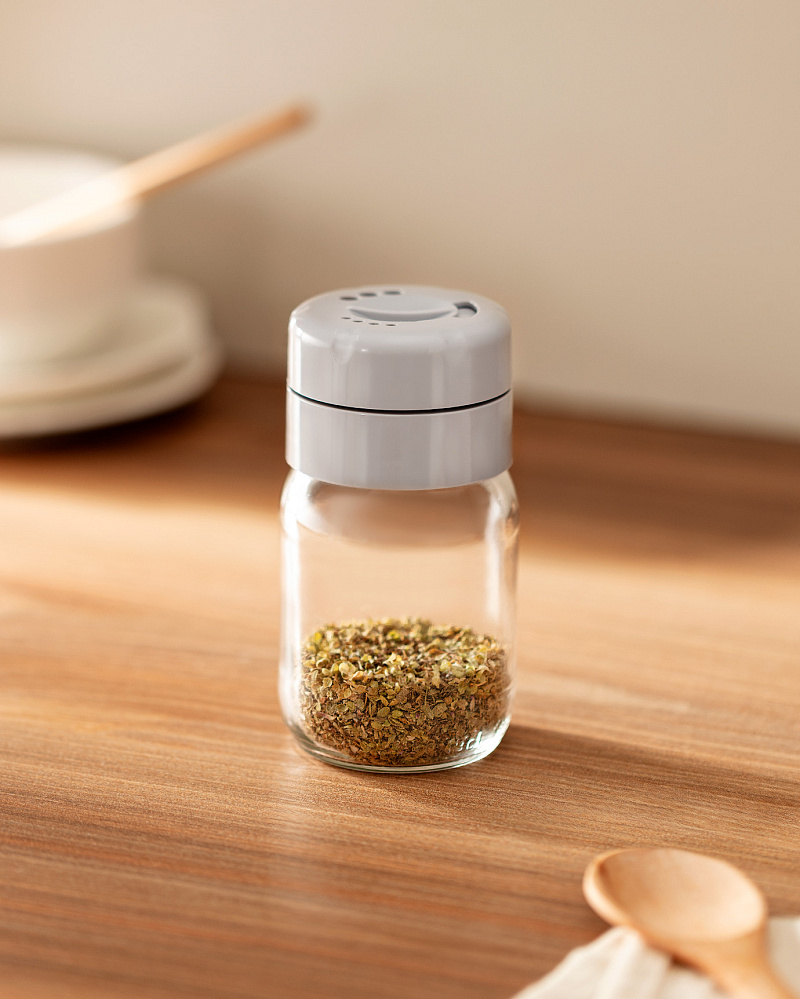 Баночка для специй Liana 190 мл. - пластик, стекло