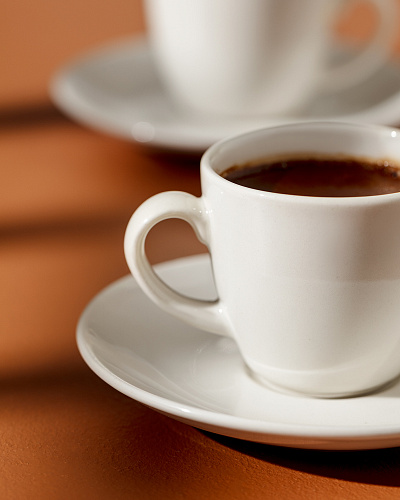 Набор кофейный Benard из 12 шт., 110 мл. - белый