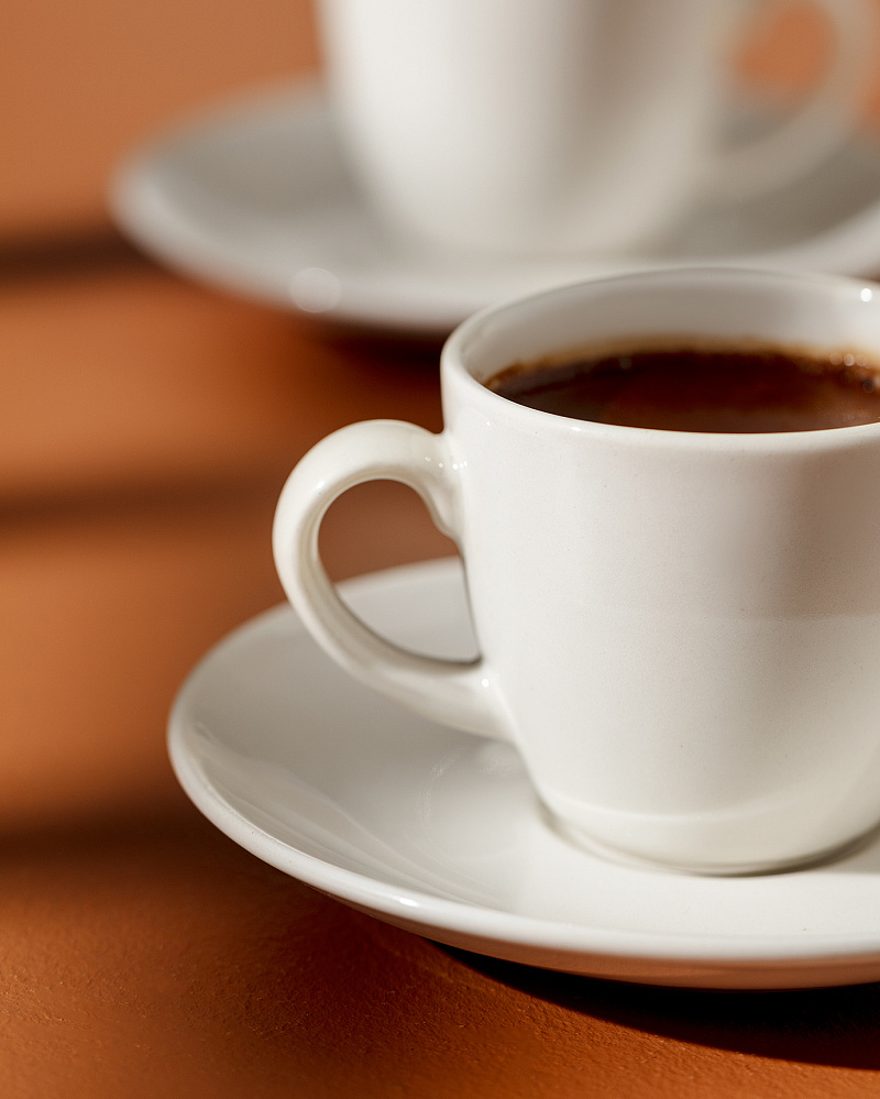 Набор кофейный Benard из 12 шт., 110 мл. - белый