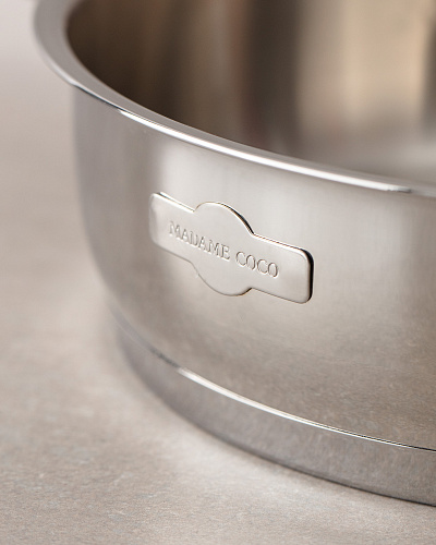 Кастрюля Nova 16 см, нержавеющая сталь