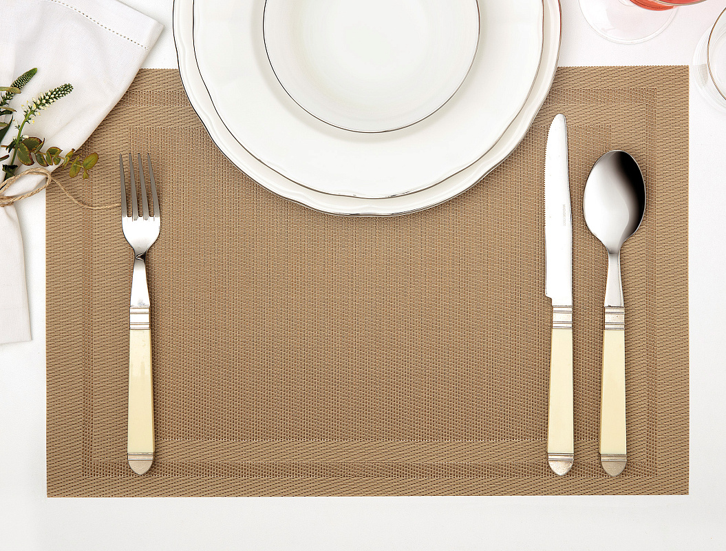 Набор сервировочных ковриков Alette из 4 штук, 30x45 см. - ПВХ