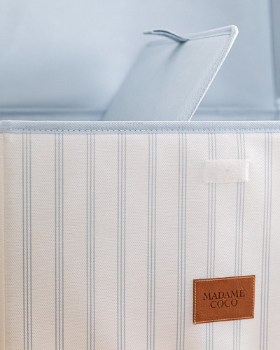 Органайзер для хранения с крышкой Nuage с принтом 40x30x26 см