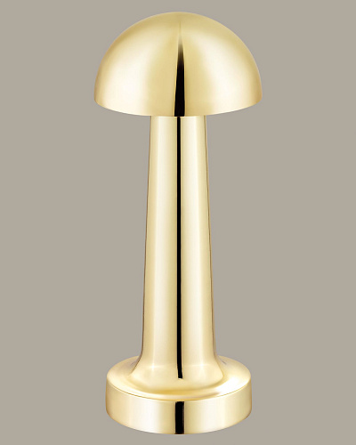 Лампа Leona 10x10x22 см - золотая