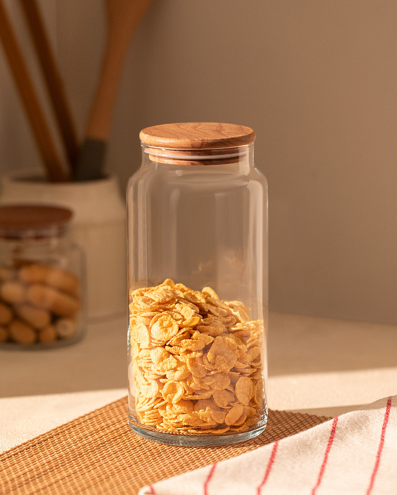 Банка Florence 1400 мл. - прозрачная