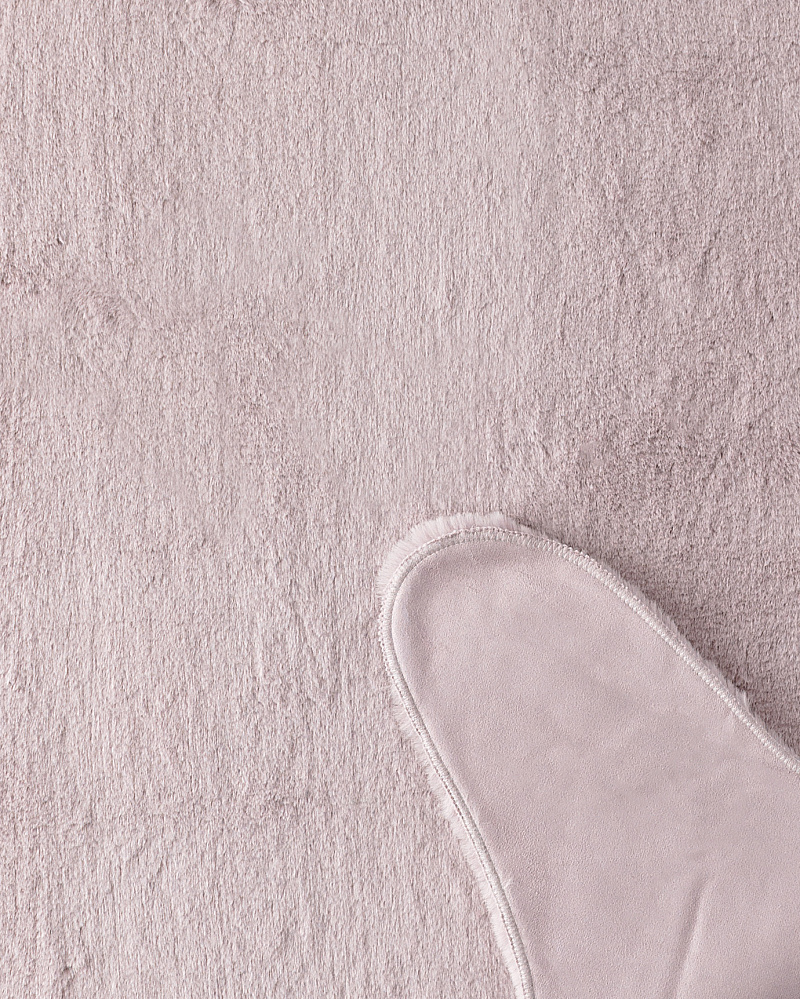 Плюшевый коврик Armend 90x150 см. - пудровый