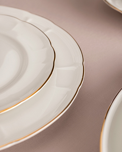 Столовый сервиз Edmon из 56 предметов, - фарфор