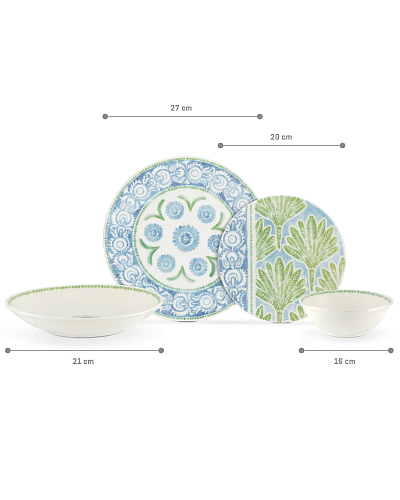 Столовый сервиз Manon из 24 предметов, new bone фарфор