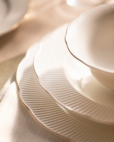 Столовый сервиз Delron из 24 предметов, фарфор