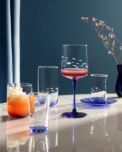 Набор стеклянных чашек и блюдец Gemma Poisson Chasseur из 6 шт., 170 мл