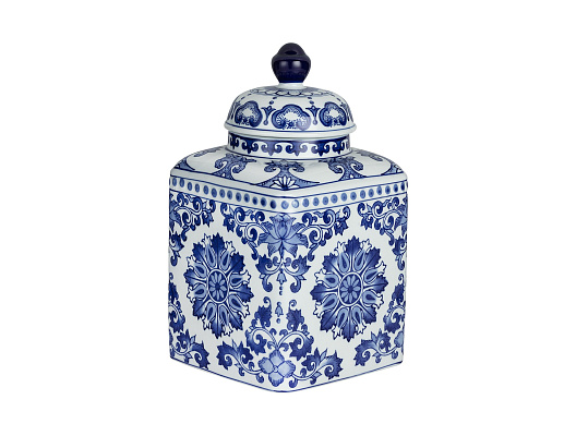 Ваза с крышкой Nanterre 15x15x25 см.