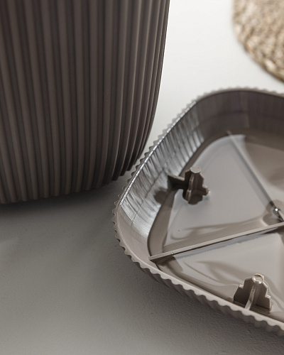 Горшок для цветов Abella 670 мл. - коричневый