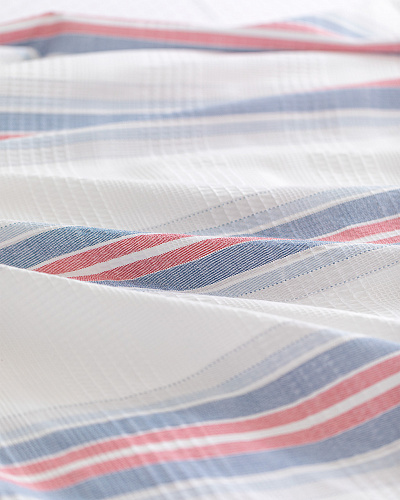 Покрывало односпальное Patrice 150x220 см. - красное / синее