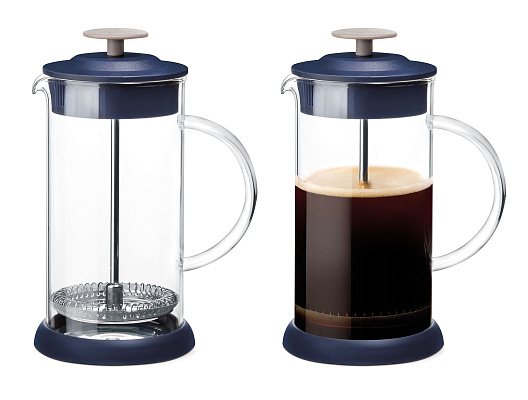 Френч-пресс Paule 350 мл - темно-синий