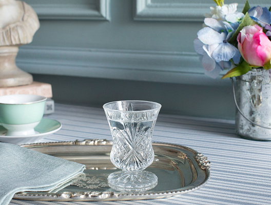 Набор стаканов Aron из 4 шт., 55 мл - прозрачный.