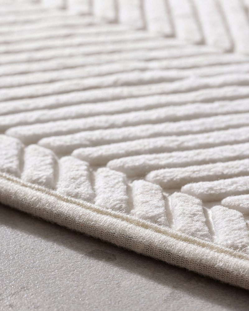 Комплект ковриков для ванной Eze из 2 шт., 60x100 см и 50x60 см. - полиэстер