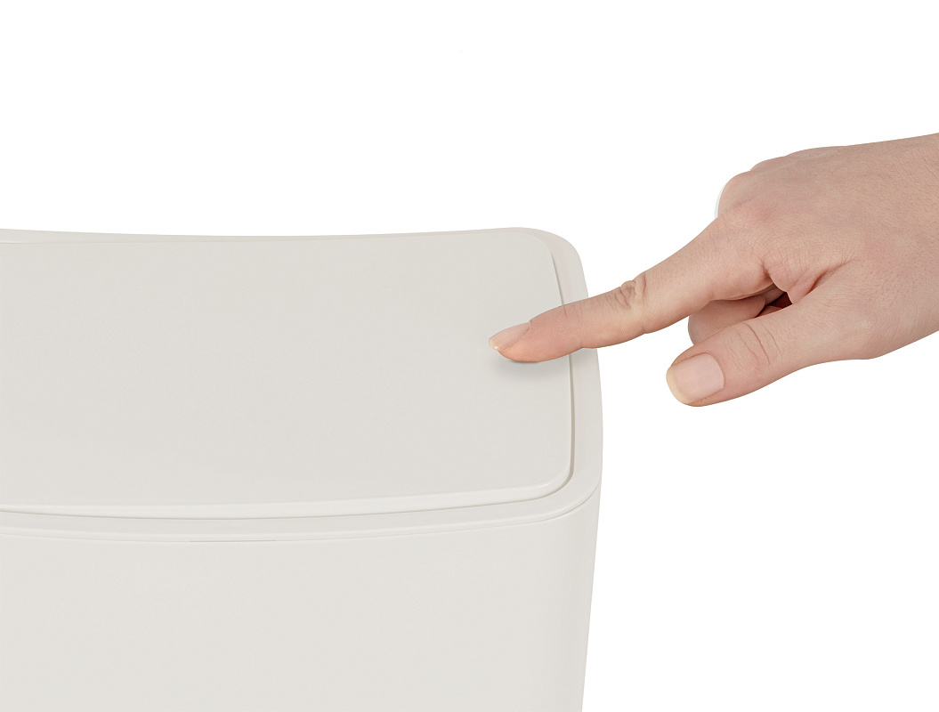 Мусорное ведро Olivier с механической крышкой 8,5 л, пластик