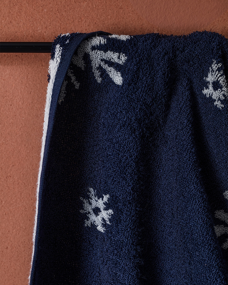 Полотенце для лица Cervus 50x70 см. - темно-синее