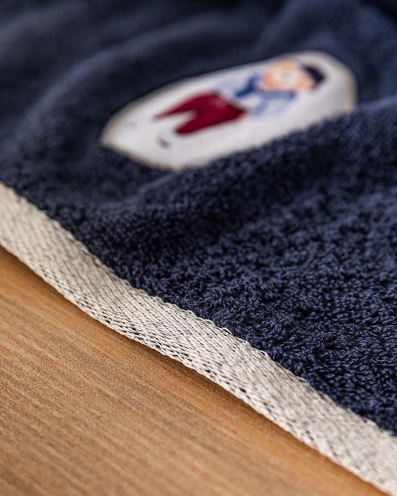 Полотенце для лица Billie 50x70 см. - темно-синее