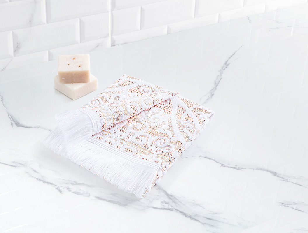 Полотенце для лица Michel 50x70см - оранжевое