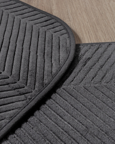 Набор ковриков для ванной Emele 60x100 см и 50x60 см, полиэстер