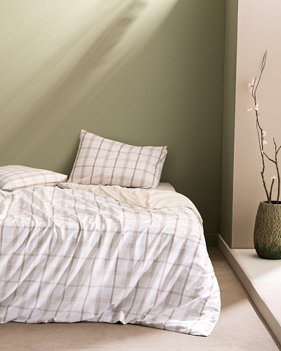 Комплект постельного белья двуспальный Aluin 240x260 см, хлопок