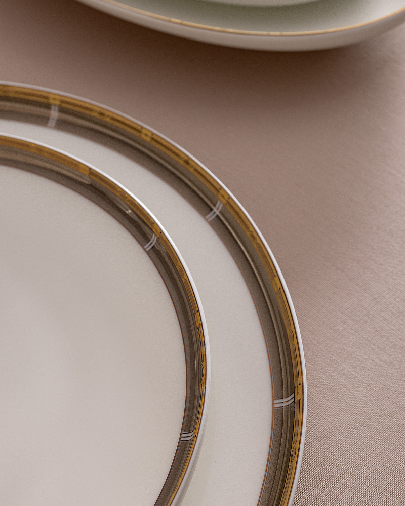 Столовый сервиз Bellamy из 56 предметов, - фарфор