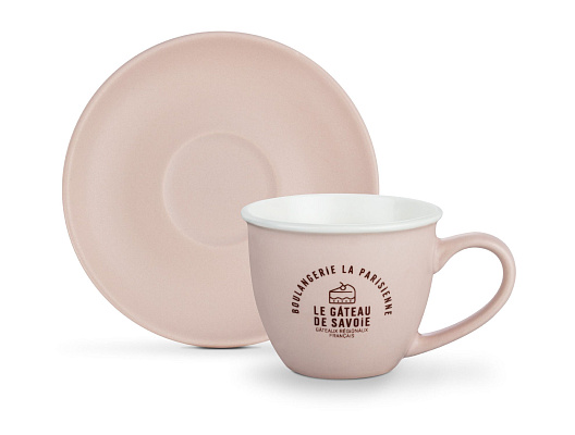 Набор чашек и блюдец Grand из 12 шт., 90 мл - белый.