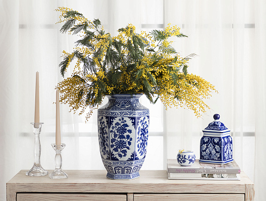 Ваза Versay Blanc 20x20x35 см.