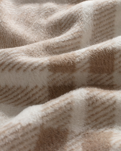 Покрывало полуторасплаьное Cluny 200x220 см. - бежевое