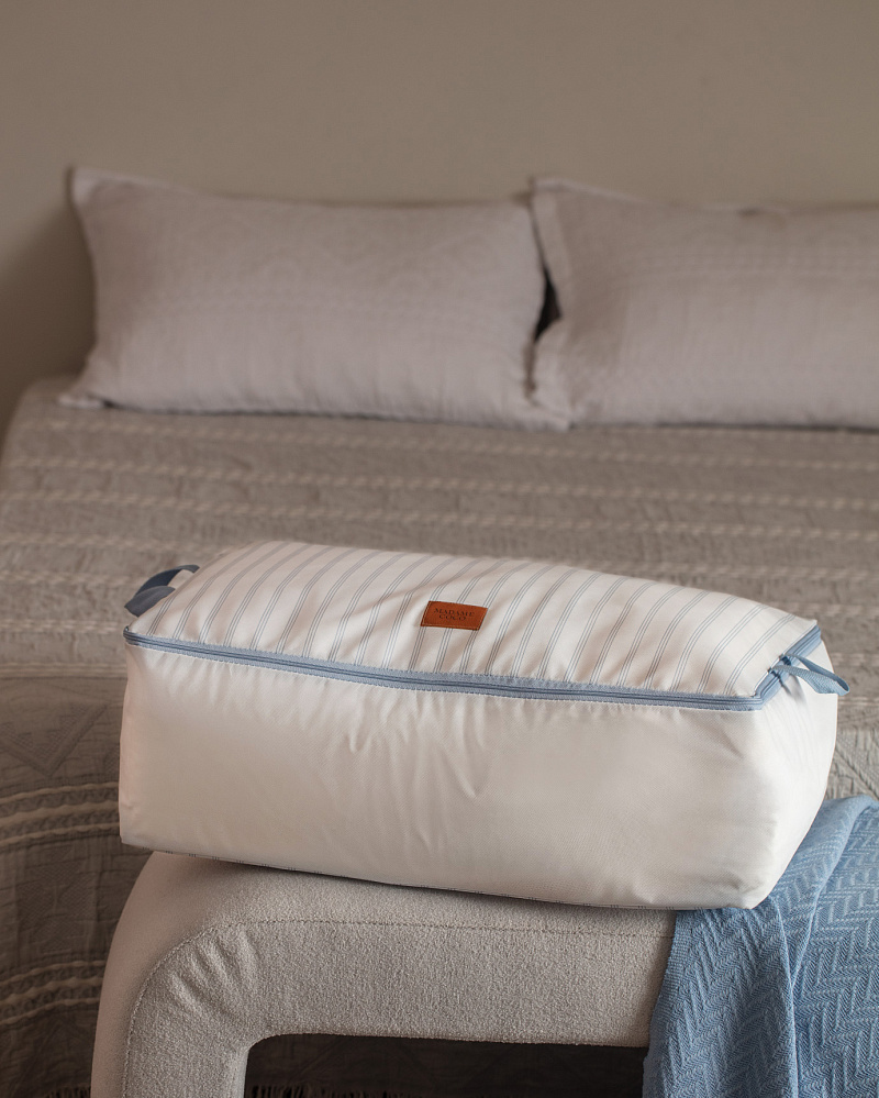 Сумка для хранения Nuage 70x41x22 см. - голубая / белая