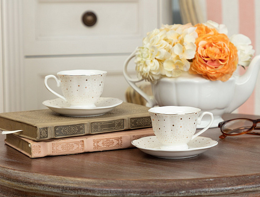 Набор кофейных чашек Hilarant из 4 шт., 100мл