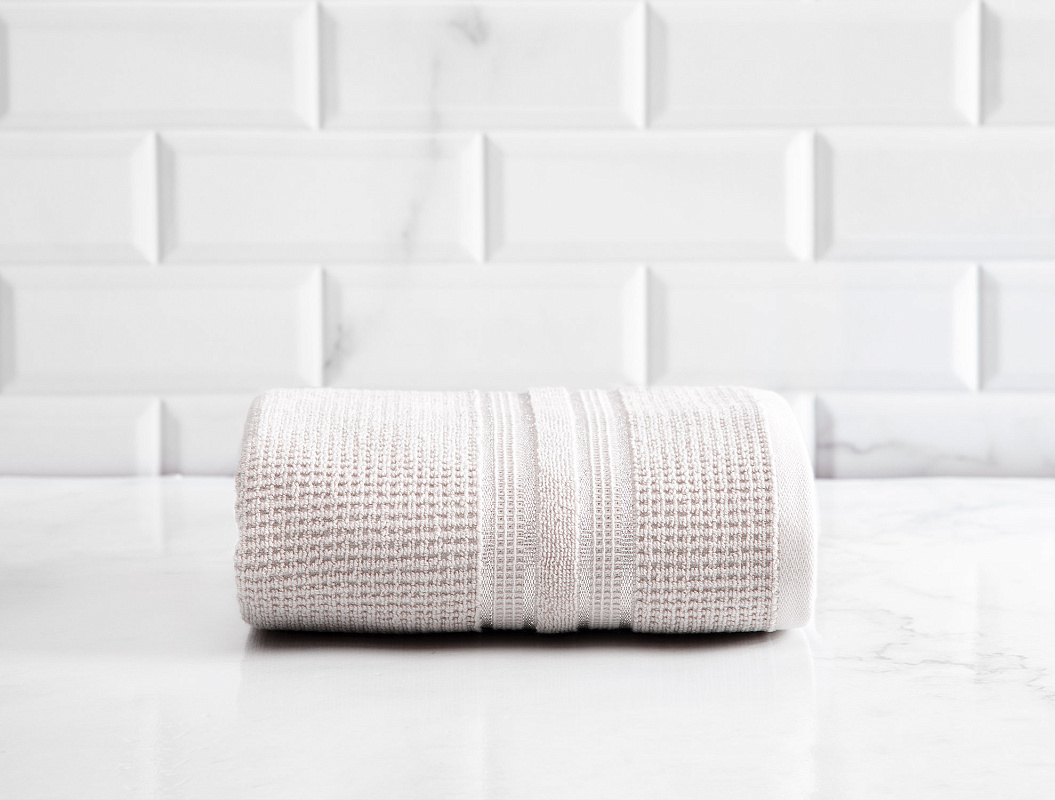 Полотенце для лица Jolie 50x80 см. - светло-бежевое