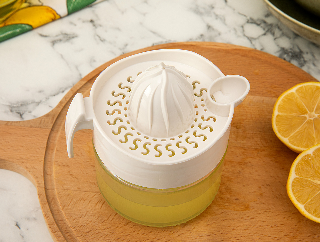 Соковыжималка Holly 8,5x8,5x11 см. - светлый-экрю