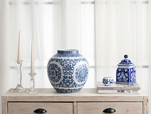 Ваза Saint-Pierre Blanc 27,5x27,5x32,5 см