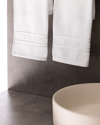 Набор полотенец для рук Alice из 2 шт., 30x46 см. - белый