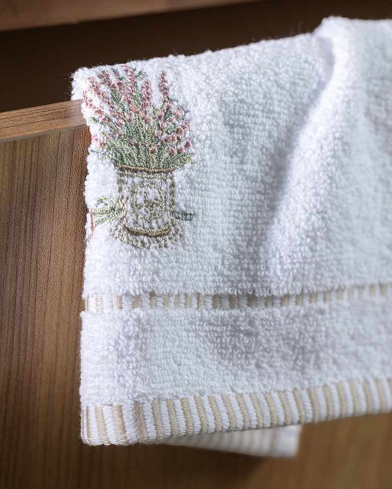 Комплект полотенец для рук Curtıce из 2 шт., 30x45 см. - белый