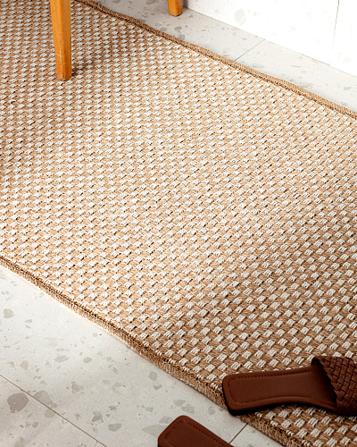 Ковер Candide 80x300 см. - бежевый / экрю