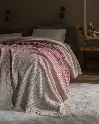 Покрывало двуспальное Lunevere 220x230 см. - хлопок