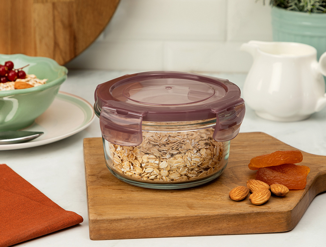 Стеклянный контейнер для хранения Corette 420 мл. - стекло