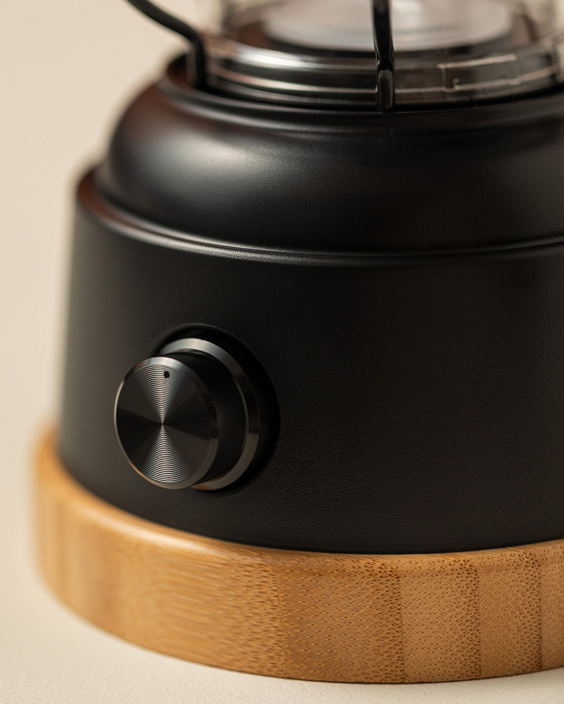 Светильник Klina Touch с ручкой 12x30,5 см, - пластик, бамбук, металл