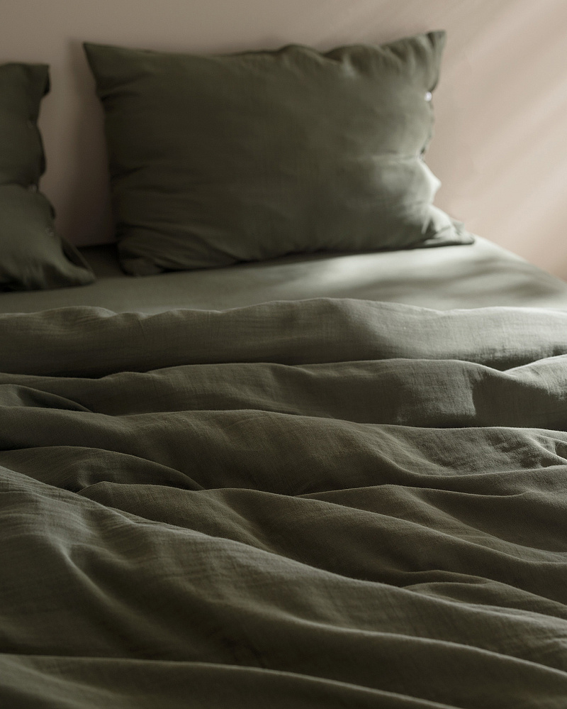 Комплект постельного белья двуспальный Marla Muslin 160x200 см, хлопок