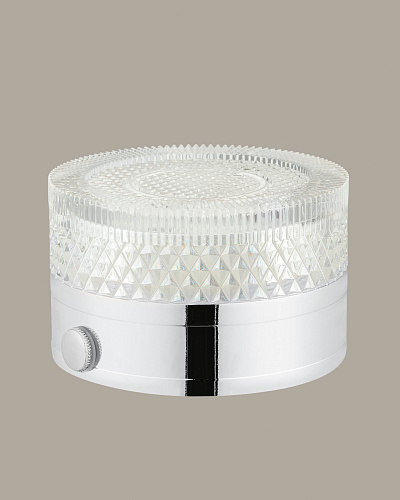 Светильник Claire 8x8x5 см- серебряный