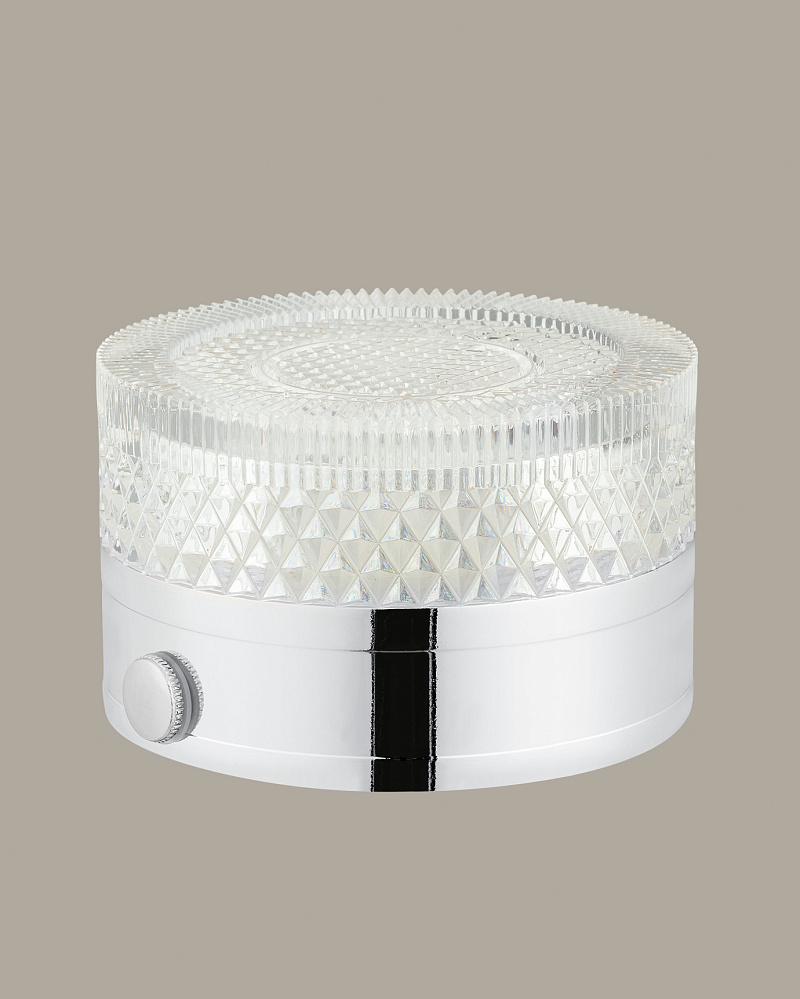 Светильник Claire 8x8x5 см- серебряный