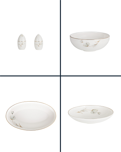 Столовый сервиз Floretta из 30 предметов, фарфор