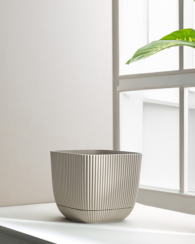 Горшок для цветов Abella 4000 мл. - светло-бежевый